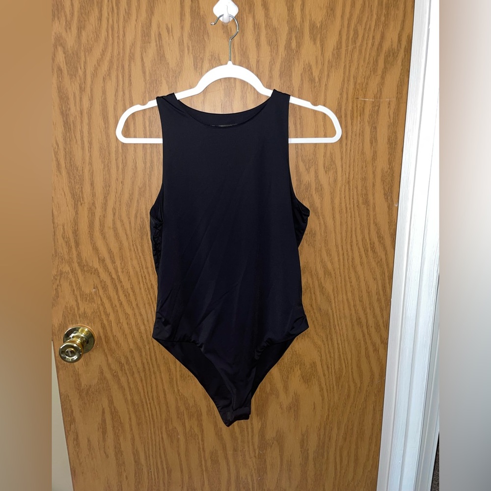 Black Bodysuit Size Medium, never worn